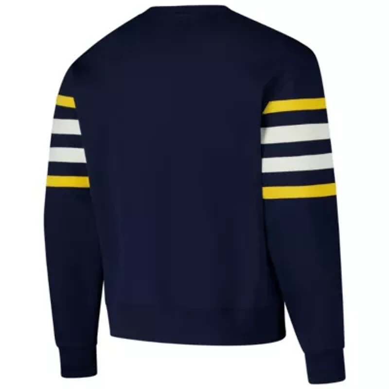 NCAA Michigan Wolverines Coaches Collection Pullover Sweatshirt