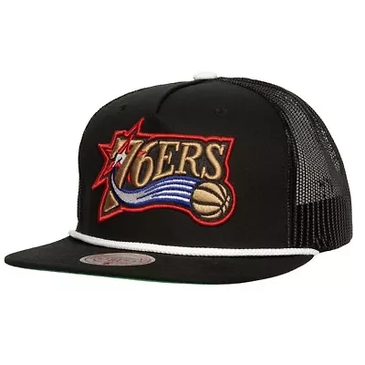 NBA Philadelphia 76ers Roper Meshback Trucker Snapback Hat
