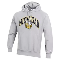 NCAA Michigan Wolverines Vault Late Night Reverse Weave Pullover Hoodie