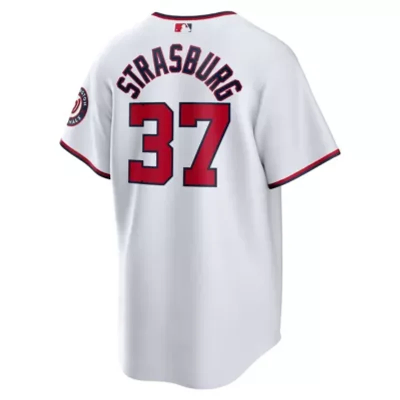 MLB Nike Stephen Strasburg Washington Nationals Home Replica Jersey