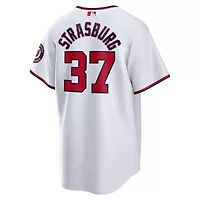 MLB Nike Stephen Strasburg Washington Nationals Home Replica Jersey