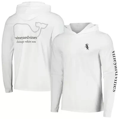 Chicago White Sox MLB Vineyard Vines Long Sleeve Hoodie T-Shirt