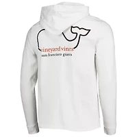 MLB Vineyard Vines San Francisco Giants Long Sleeve Hoodie T-Shirt