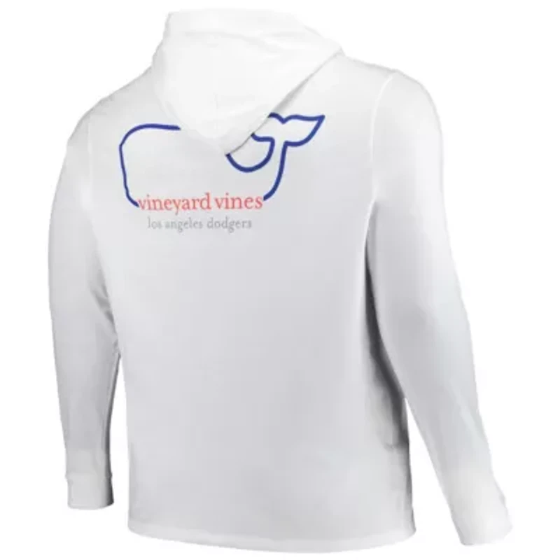 MLB Vineyard Vines Los Angeles Dodgers Long Sleeve Hoodie T-Shirt