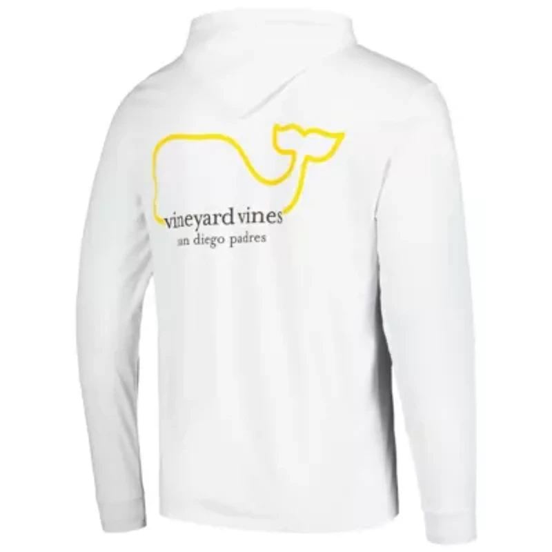 MLB Vineyard Vines San Diego Padres Long Sleeve Hoodie T-Shirt