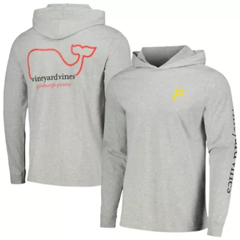 MLB Vineyard Vines Pittsburgh Pirates Long Sleeve Hoodie T-Shirt