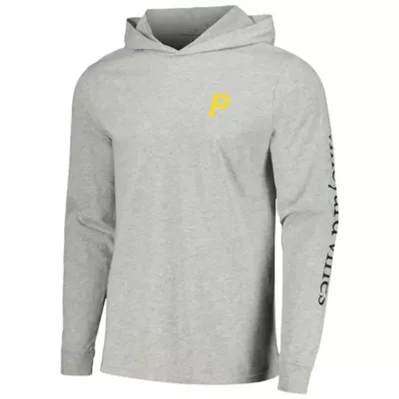MLB Vineyard Vines Pittsburgh Pirates Long Sleeve Hoodie T-Shirt
