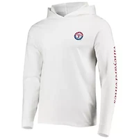 MLB Vineyard Vines Texas Rangers Long Sleeve Hoodie T-Shirt
