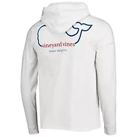 MLB Vineyard Vines Texas Rangers Long Sleeve Hoodie T-Shirt