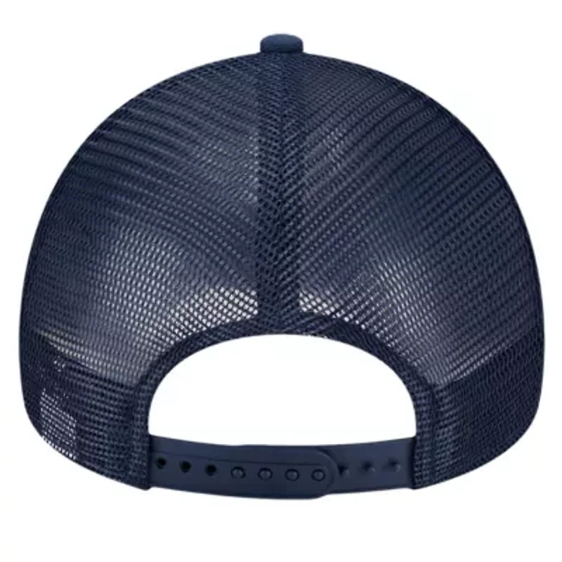 NBA Navy/Light Memphis Grizzlies Tip Off A-Frame Trucker 9FORTY Adjustable Hat