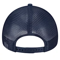 NBA Navy/Light Memphis Grizzlies Tip Off A-Frame Trucker 9FORTY Adjustable Hat
