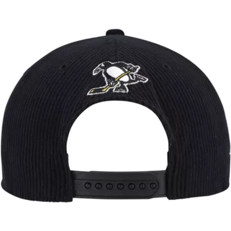 NHL Pittsburgh Penguins Crosstown Corduroy Hitch Adjustable Hat