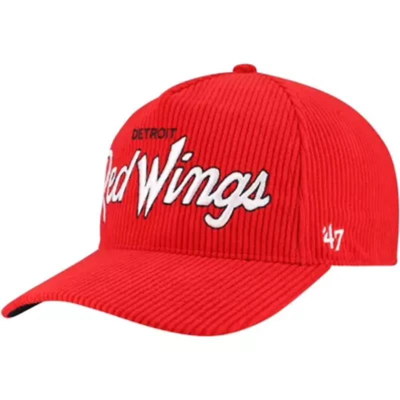 NHL Detroit Wings Crosstown Corduroy Hitch Adjustable Hat