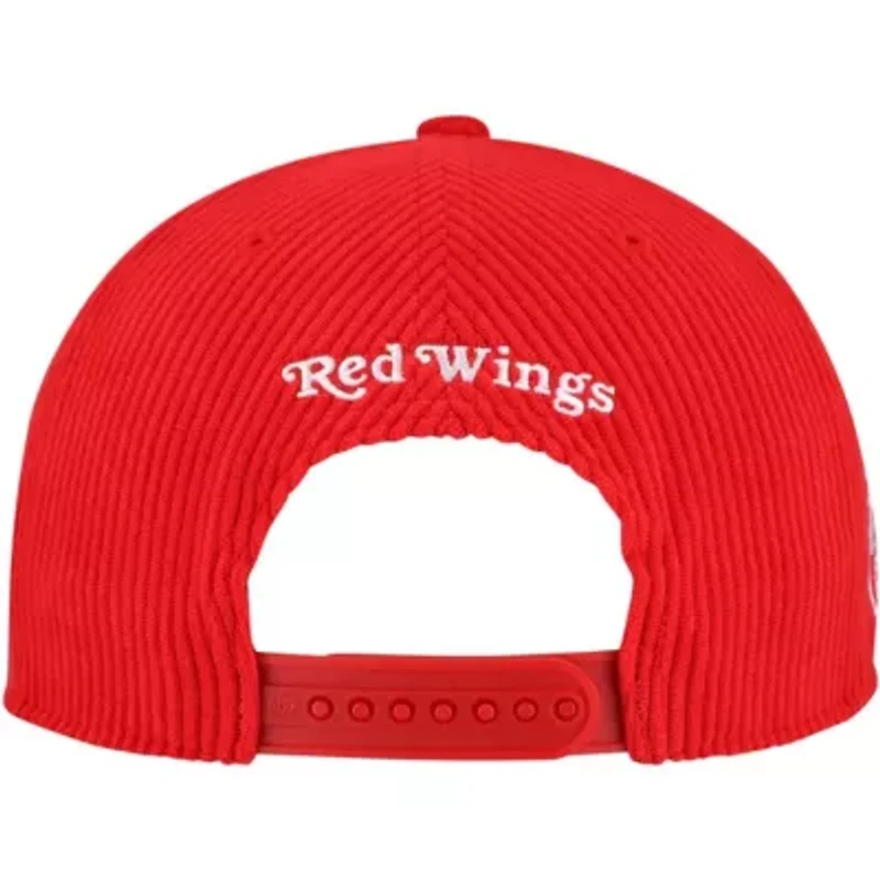 NHL Detroit Wings Crosstown Corduroy Hitch Adjustable Hat