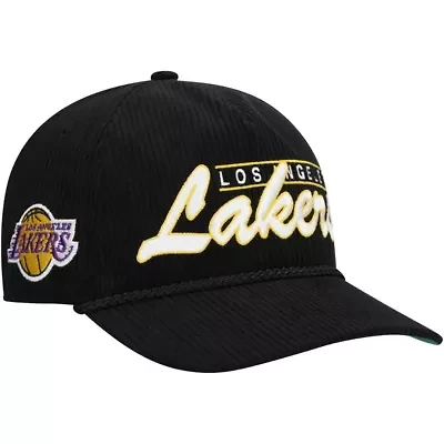 NBA Los Angeles Lakers Double Header Sidepatch Cord Hitch Adjustable Hat