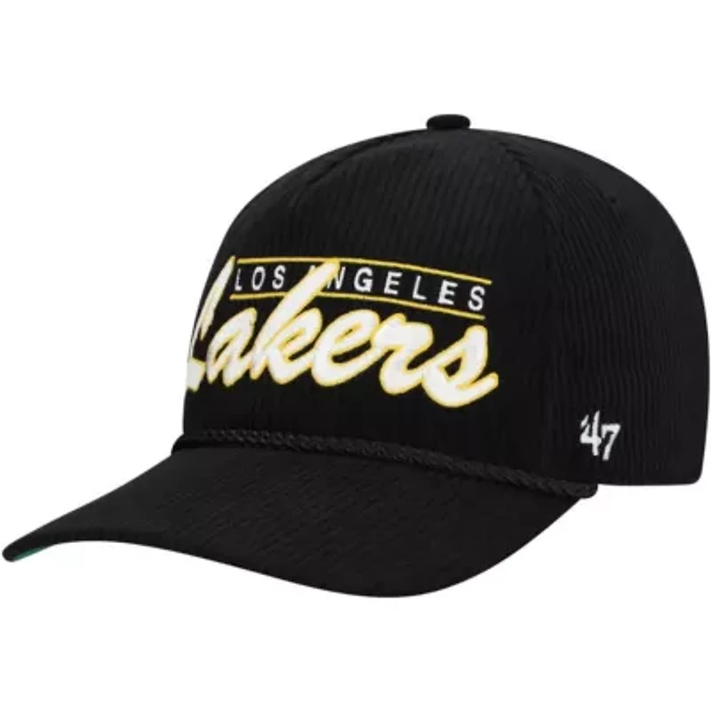 NBA Los Angeles Lakers Double Header Sidepatch Cord Hitch Adjustable Hat