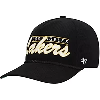NBA Los Angeles Lakers Double Header Sidepatch Cord Hitch Adjustable Hat