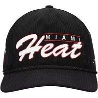 NBA Miami Heat Double Header Sidepatch Cord Hitch Adjustable Hat