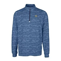 NCAA North Carolina Tar Heels Vault DryTec Traverse Print Stretch Quarter-Zip Jacket