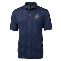 East Tennessee Buccaneers NCAA ETSU Vault DryTec Virtue Eco Pique Tile Print Recycled Polo