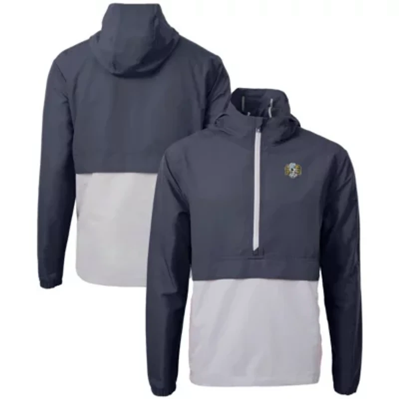 NCAA North Carolina Tar Heels Vault Charter Eco Recycled Half-Zip Anorak Jacket