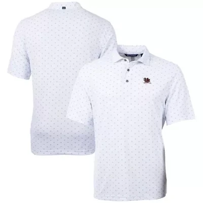 NCAA South Carolina Gamecocks Vault DryTec Virtue Eco Pique Tile Print Recycled Polo