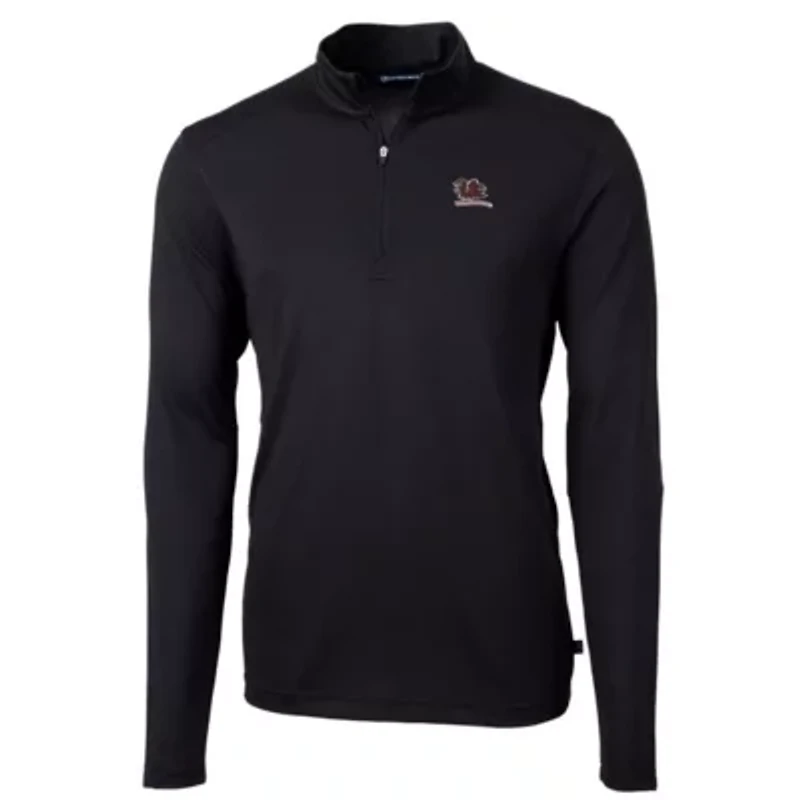 NCAA South Carolina Gamecocks Vault DryTec Virtue Eco Pique Recycled Quarter-Zip Top