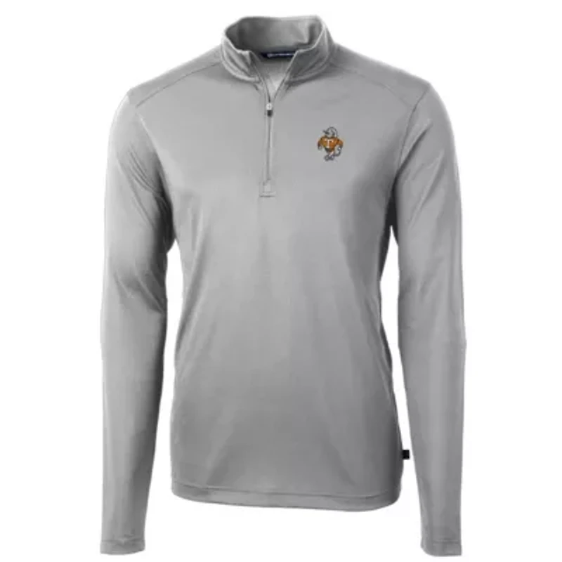 NCAA Tennessee Volunteers Vault DryTec Virtue Eco Pique Recycled Quarter-Zip Top