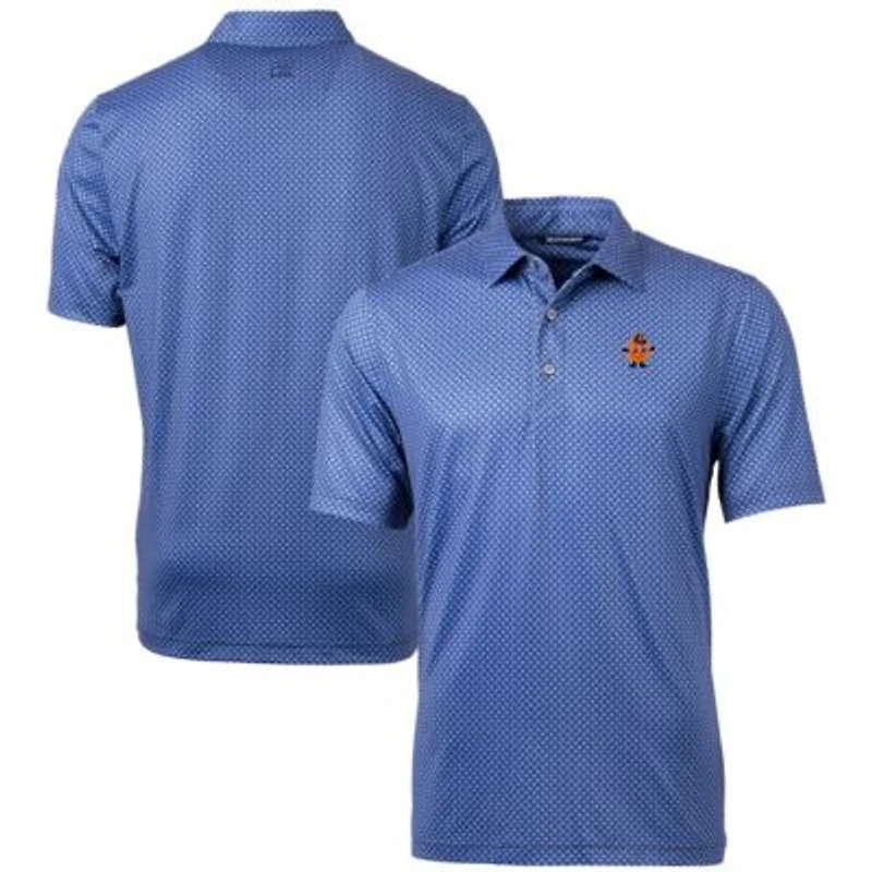 Syracuse Orange NCAA Vault Pike Banner Print Stretch Polo
