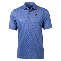 Syracuse Orange NCAA Vault Pike Banner Print Stretch Polo