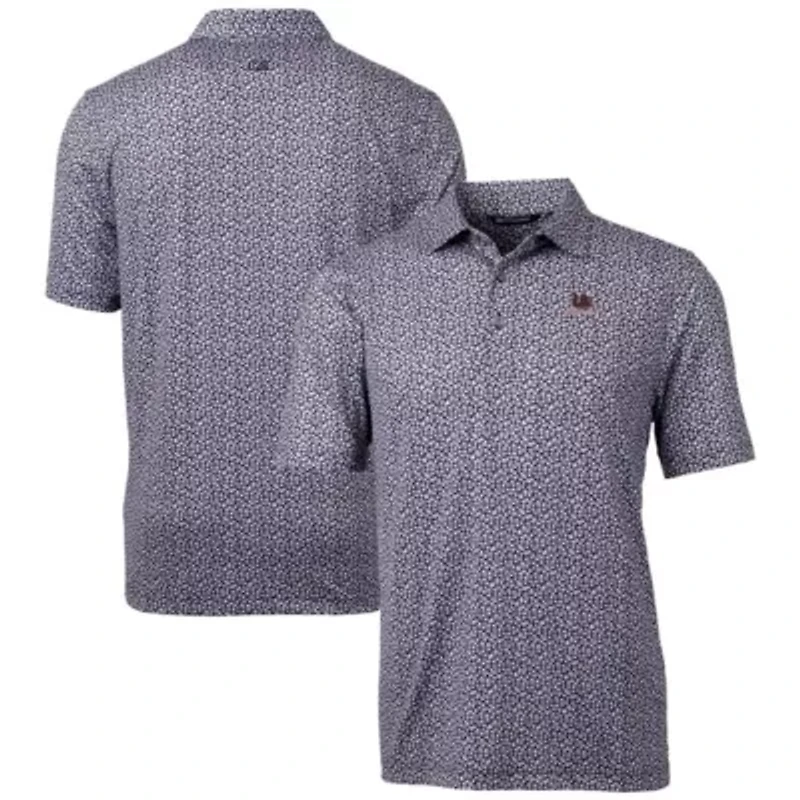 NCAA South Carolina Gamecocks Vault Pike Magnolia Print Stretch Polo