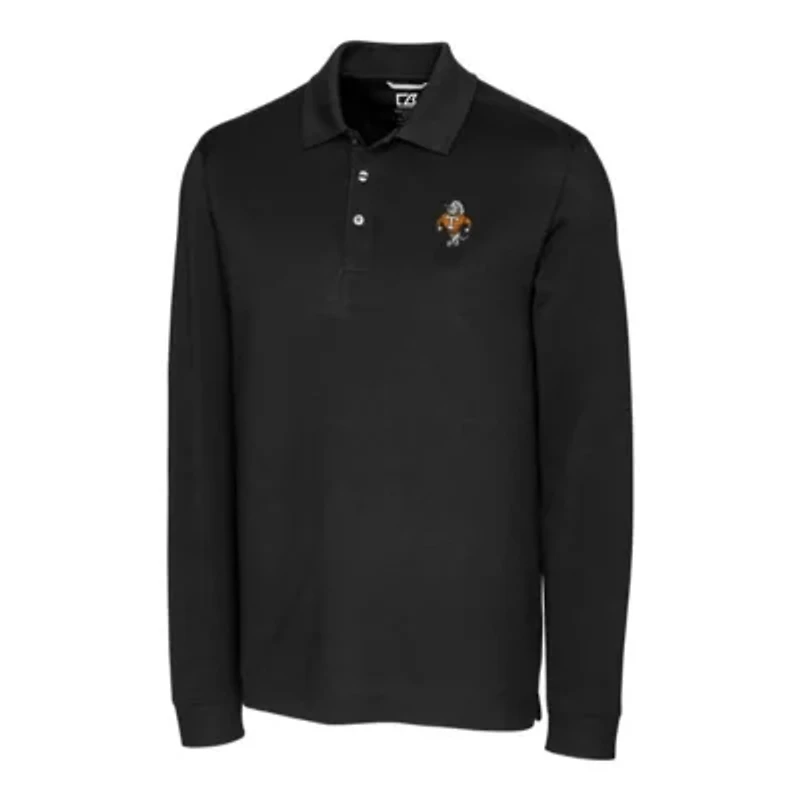 NCAA Tennessee Volunteers Advantage Tri-Blend Pique Long Sleeve DryTec Polo