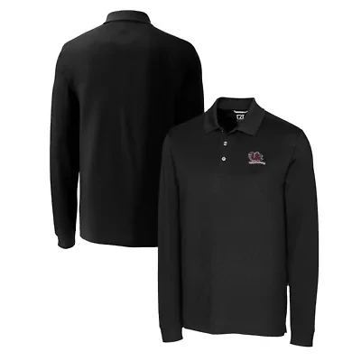 NCAA South Carolina Gamecocks Advantage Tri-Blend Pique Long Sleeve DryTec Polo