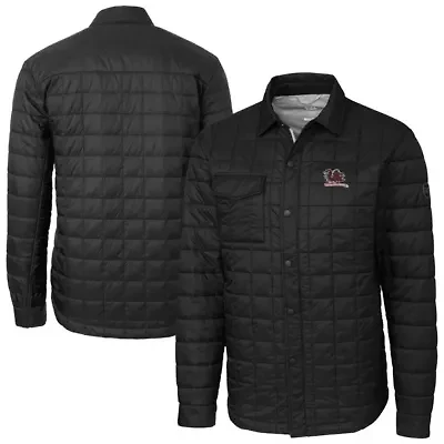 NCAA South Carolina Gamecocks Vault Rainier PrimaLoft Eco Insulated Quilted Button-Up Shacket