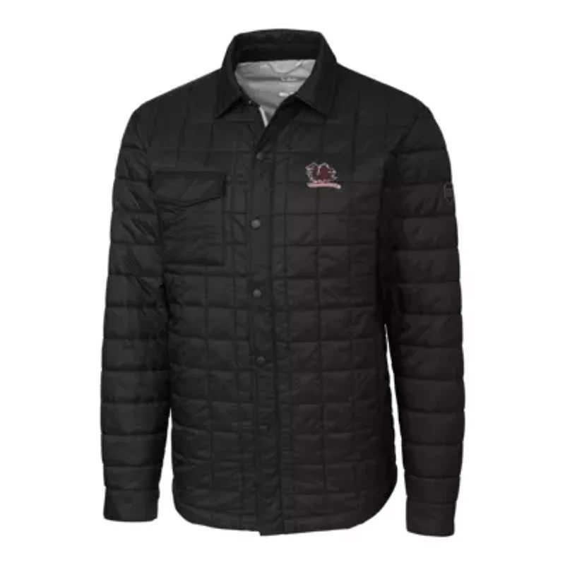 NCAA South Carolina Gamecocks Vault Rainier PrimaLoft Eco Insulated Quilted Button-Up Shacket
