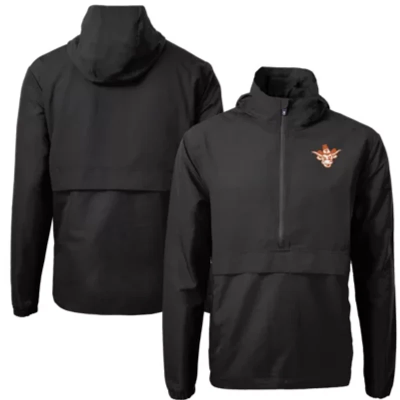 NCAA Texas Longhorns Vault Charter Eco Recycled Half-Zip Anorak Jacket