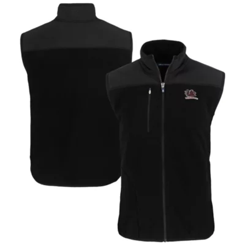 NCAA South Carolina Gamecocks Vault Cascade Eco Sherpa Fleece Full-Zip Vest