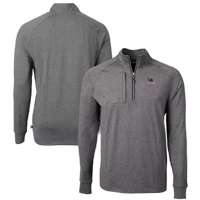 NCAA South Carolina Gamecocks Vault Adapt Eco Knit ed Recycled Raglan Quarter-Zip Top