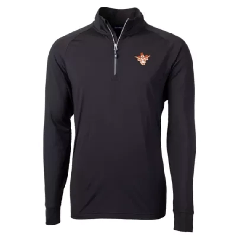 NCAA Texas Longhorns Vault Adapt Eco Knit Stretch Recycled DryTec Quarter-Zip Top