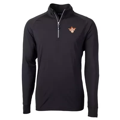 NCAA Texas Longhorns Vault Adapt Eco Knit Stretch Recycled DryTec Quarter-Zip Top