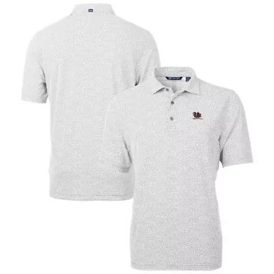 NCAA South Carolina Gamecocks Vault DryTec Virtue Eco Pique Botanical Print Recycled Polo