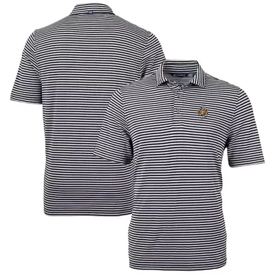 NCAA Tennessee Volunteers Vault DryTec Virtue Eco Pique Stripe Recycled Polo