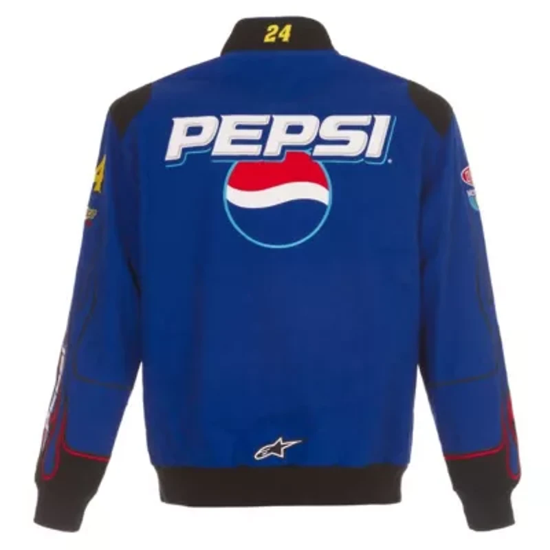 NASCAR Jeff Gordon Pepsi Full-Snap Twill Uniform Jacket