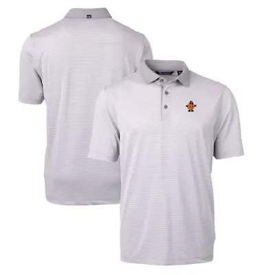 Syracuse Orange NCAA Big & Tall Virtue Eco Pique Micro Stripe Recycled DryTec Polo