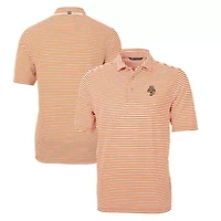 NCAA Tennessee Volunteers Big & Tall Virtue Eco Pique Stripe Recycled DryTec Polo