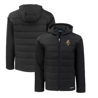 NCAA Tennessee Volunteers Big & Tall Evoke Hybrid Eco Softshell Recycled Full-Zip Hooded PrimaLoft Jacket