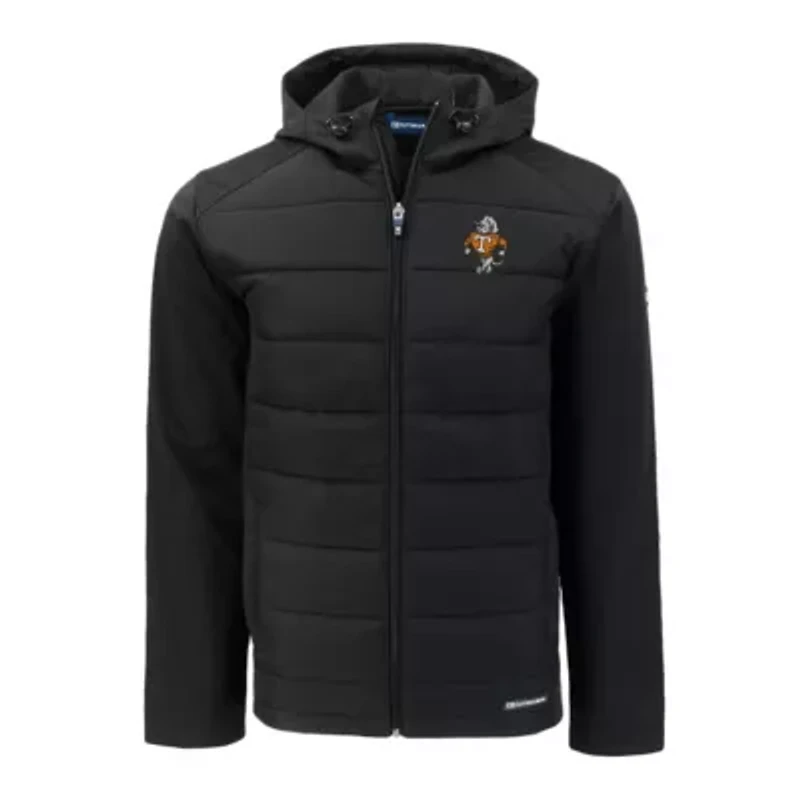 NCAA Tennessee Volunteers Big & Tall Evoke Hybrid Eco Softshell Recycled Full-Zip Hooded PrimaLoft Jacket