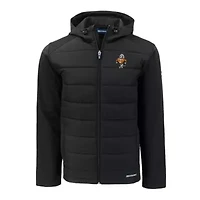 NCAA Tennessee Volunteers Big & Tall Evoke Hybrid Eco Softshell Recycled Full-Zip Hooded PrimaLoft Jacket