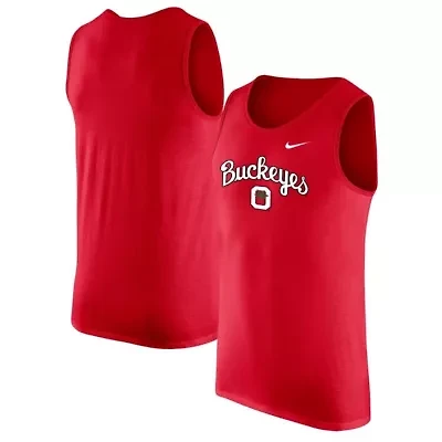 NCAA Nike Ohio State Buckeyes Vintage Logo Performance Tank Top