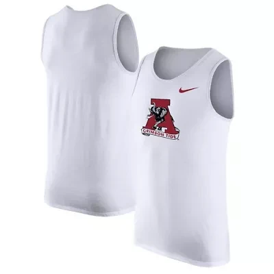 Alabama Crimson Tide NCAA Nike Vintage Logo Performance Tank Top